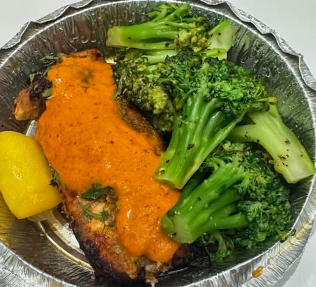 Salmon Tikka.